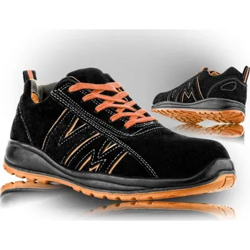 Pracovní obuv VM Footwear Obuv VM TOKIO 2135-O1 polobotka 2135-O1/42 42 Černá/oranžová
