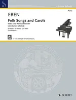 Lidové písně a koledy pro klavír - Petr Eben (2009, vázaná)