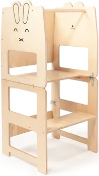 Dřevěná hračka Craffox Multifunkční učící věž