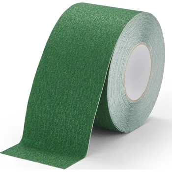 Lepicí páska Protiskluzová páska 100 mm x 18,3 m - barevná - Zelená
