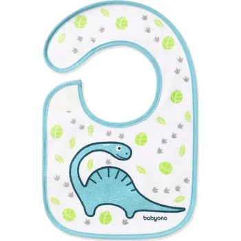 Bryndák BabyOno Froté bryndáček I EAT AND I GROW 3m+ Barva: Dino