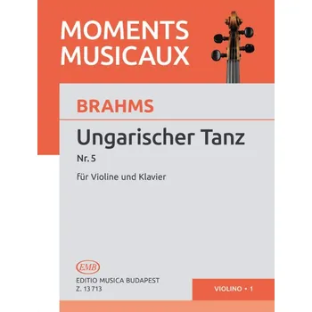 Brahms: Ungarischer Tanz Nr. 5 (Uherský tanec) / housle a klavír