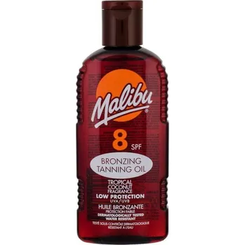 Přípravek na opalování Malibu Bronzing Tanning Oil SPF8 200 ml