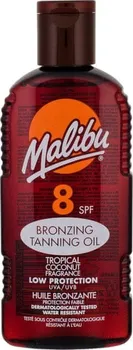 Přípravek na opalování Malibu Bronzing Tanning Oil SPF8 200 ml
