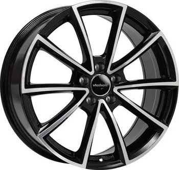 Alu kolo Wheelworld WH28 černá/leštěné čelo 8x19 5x114,3 ET40 72,6