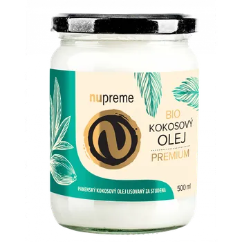 Rostlinný olej Nupreme Kokosový olej BIO 500 ml