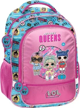 Školní batoh Paso L.O.L. Surprise Queens 19 l růžový/modrý