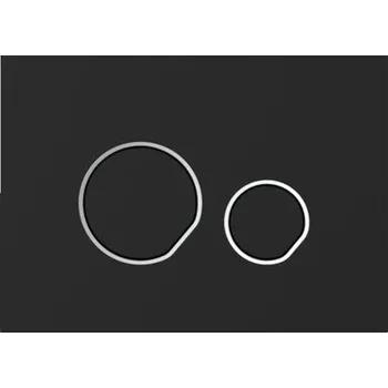 Splachovací tlačítko Ovládací tlačítko SANIT INEO CEDO malé 205x147 černá