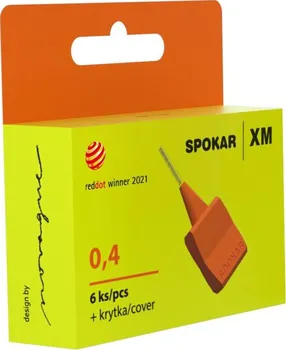 Mezizubní kartáček SPOKAR XM mezizubní kartáček 0,4 mm 6 ks