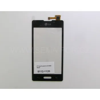 4" dotykové sklo LG E460 černé