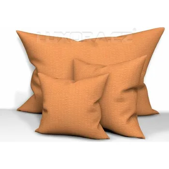 Povlečení Povlak na polštář Krep Uni oranž - 50 x 50 cm