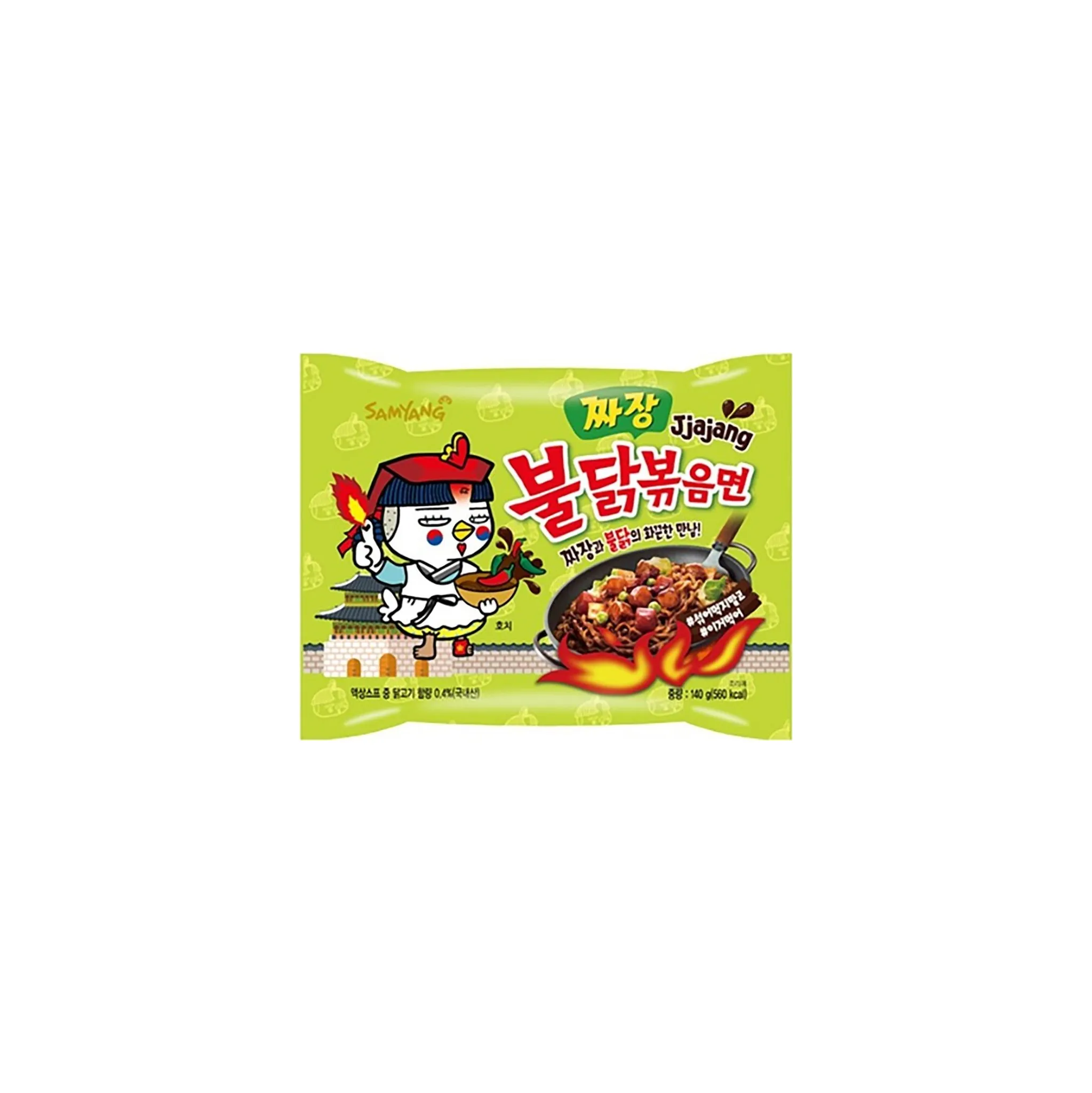 Fotografie 1 -  Samyang Foods Ramen Hot Chicken 140 g Jjajang
