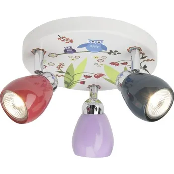 Žárovka LED bodové osvětlení Brilliant BIRDS GU10 3x2,5 W 3x240 lm 3000 K pestrobarevné