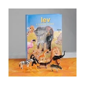 Leporelo Lev a zvieratá savany - Monica di Lorenzo