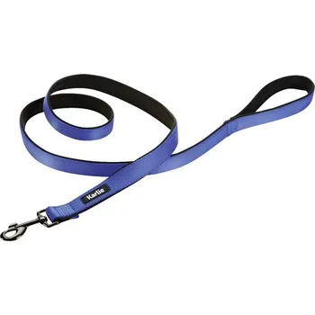 Vodítko pro psy Karlie Art Sportiv Premium 25 mm 180 cm modré