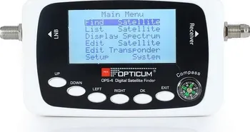 Opticum OPS 4 New Digital indikátor satelitního signálu 