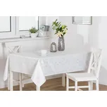 Ubrus na stůl FELIZ stříbrná 140x180 cm, 160x260 cm Mybesthome Rozměr: 160x260 cm