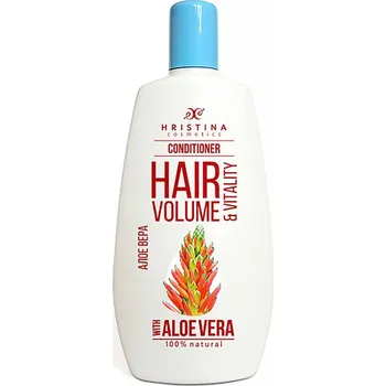 Hristina Hair Volume & Vitality Aloe Vera přírodní kondicionér pro velký objem vlasů 200 ml