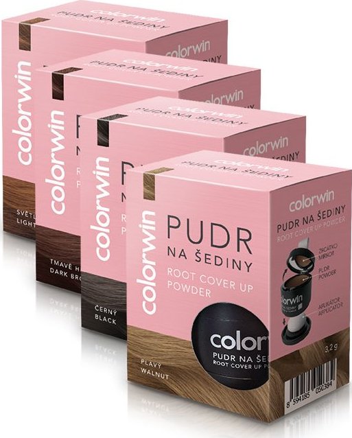 Colorwin Pudr na krytí šedin a objem