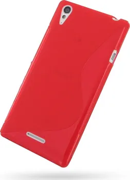 Pouzdro na mobilní telefon S Case pro Sony Xperia T3 červené