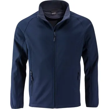 Pánská vesta Pánská Softshell bunda Promo JN1130 Barva: Modrá námořní / modrá námořní, Velikost: 3XL