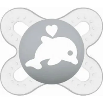 dudlíky MAM Symetrický dudlík Mam Start - Delfín, šedý