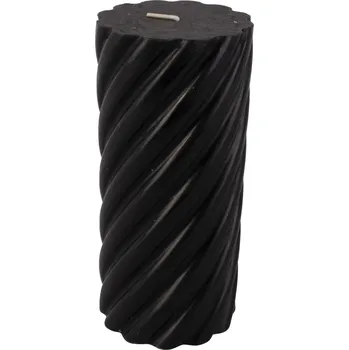 Svíčka Svíčka Swirl L 15 cm černá Present Time (Barva- černá)