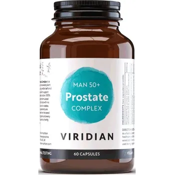 Přírodní produkt Viridian Man 50+ Prostate Complex 60 cps.