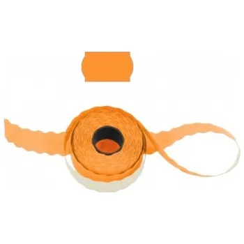 Cenové etikety 26x12 Contact oranžové