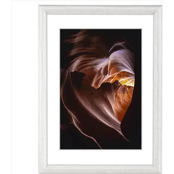 Rám na obraz Hama rámeček dřevěný PHOENIX, bílý, 13x18 cm