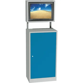PC skříň Počítačová skříň PCS0001, šedá/modrá