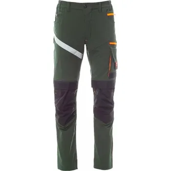 Pánské kalhoty PAYPER NEXT 4W stretch kalhoty pas Nyl/Elas - zelená 52
