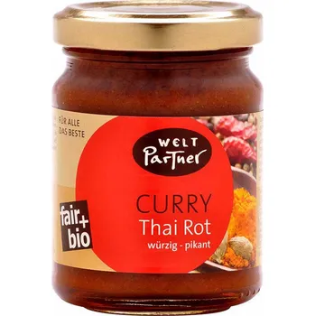 Koření WeltPartner Bio kari pasta thajská červená 125 g