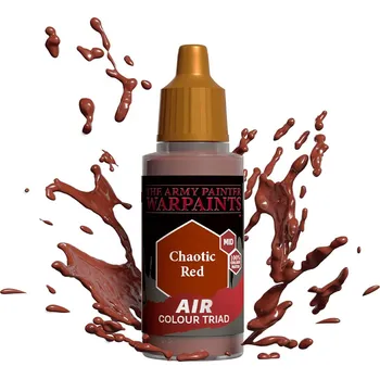Modelářská barva Army Painter Paint: Air Chaotic Red 18 ml