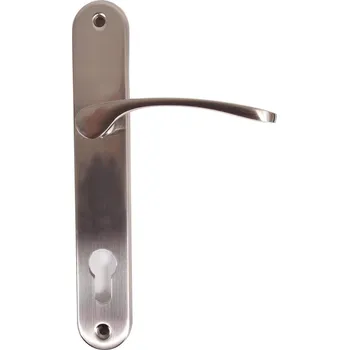 Dveřní kování Kování dveřní štítové Simona - 72mm FAB nikl-satin