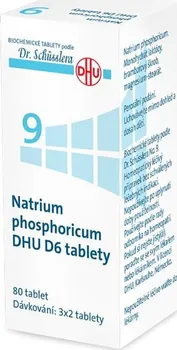 Homeopatikum Dr. Peithner Natrium phosphoricum DHU D6 80 tbl.