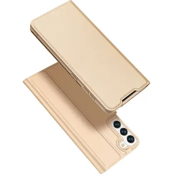 Pouzdro na mobilní telefon DuxDucis Pouzdro pro Samsung Galaxy S22 - DuxDucis, SkinPro Gold
