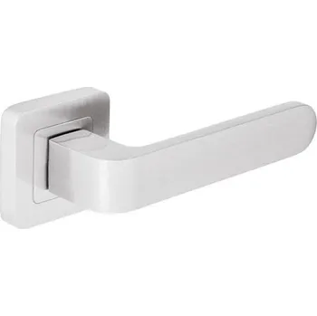 Dveřní kování Klika Rio - kartáčovaný nikl (komplet 2ks)