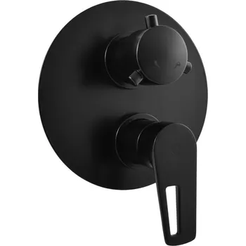 Vodovodní baterie Colorado Vodovodní baterie sprchová vestavěná s přepínačem, černá matná CO286KCMAT