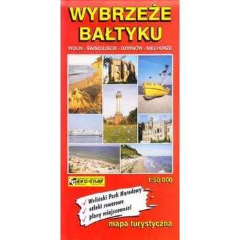 Wybrzeże Bałtyku Wolin - Świnoujście - Dziwnów - Niechorze mapa 1:50 000 Eko-Graf – Praca zbiorowa (PL)