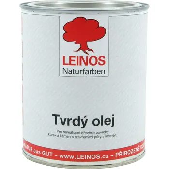 Olej na dřevo LEINOS naturfarben LEINOS 240.002 Tvrdý olej na dřevo transparentní 0,75 L
