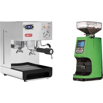 Kávovar Lelit Anna PL41TEM + Eureka Atom 60, kawasaki green