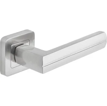 Dveřní kování Klika Viva - kartáčovaný nikl (komplet 2ks)