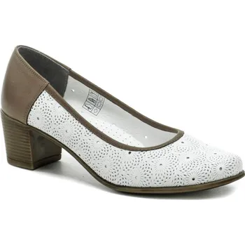 Dámské lodičky Mintaka 211442 bílo hnědé dámské lodičky EUR 38