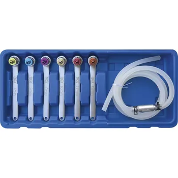 Klíč Očkové klíče 7 ÷ 12 mm na brzdové odvzdušňovací šrouby BGS1066516. Sada 7 dílů