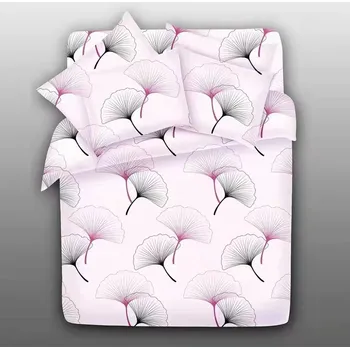 Povlečení Delinn Bavlněné povlečení na dvoulůžko 7 dílné - Ginkgo