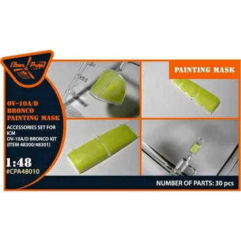 Plastikový model Clear Prop models 1/48 OV-10A/D Bronco Painting mask (ICM)