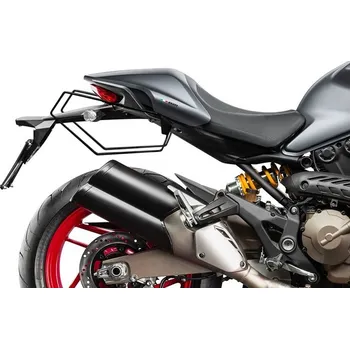 Motodoplněk Ducati Monster 821 ABS 2018-2021 podpěry pro boční brašny SHAD D0MN17SE (boční nosiče SHAD D0MN17SE)