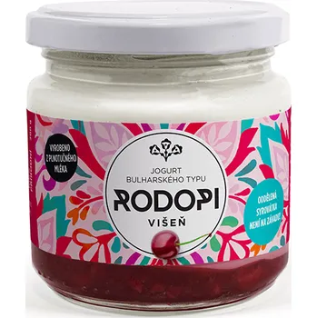 Jogurt z farmářského mléka s višňovou směsí, 200 g