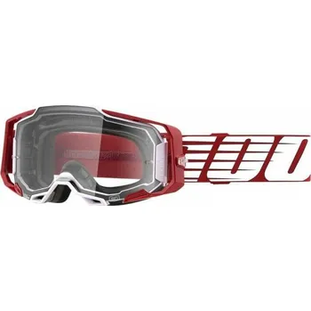 Motocyklové brýle ARMEGA 100% brýle Oversized Deep, čiré plexi